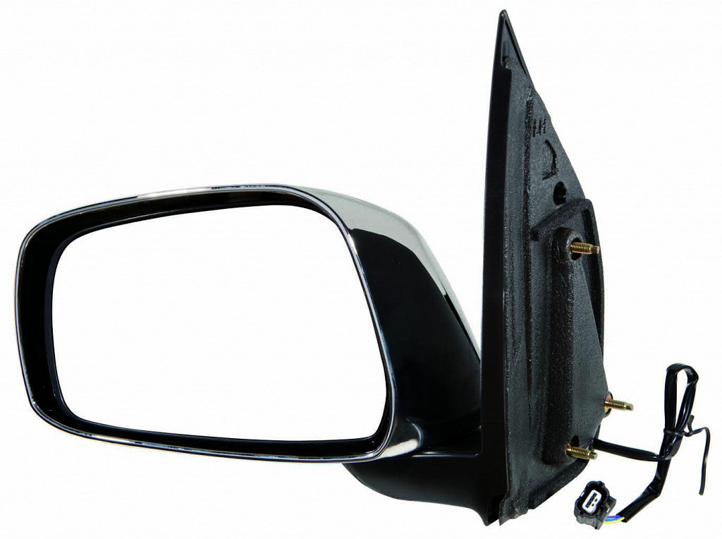 Door Mirror Driver Side Power Extended Cab Le Chrome For Nissan - NI1320170