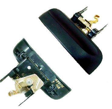 Door Handle Rear Driver Side Outer Black Ptm For Nissan - NI1520109