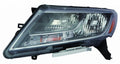 Head Lamp Driver Side Halogen Chrome Bezel High Quality For Nissan - ni2502221