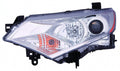 Head Lamp Driver Side Halogen Frontom 4/12/12 Capareturn Restricted - Final Sale - No Warranty Coverage For Nissan - NI2502229C