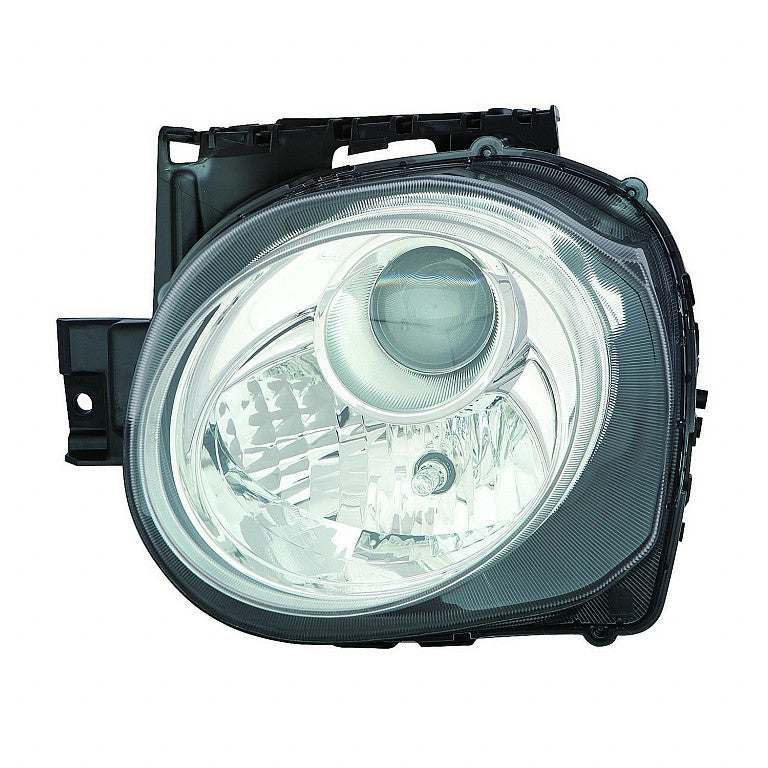 Head Lamp Driver Side (Round) Halogen Capa For Nissan - NI2502236C