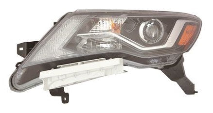 Head Lamp Driver Side Halogen Capareturn Restricted - Final Sale - No Warranty Coverage For Nissan - NI2502252C