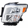 Head Lamp Driver Side Halogen Without Logo Capareturn Restricted - Final Sale - No Warranty Coverage For Nissan - NI2502280C