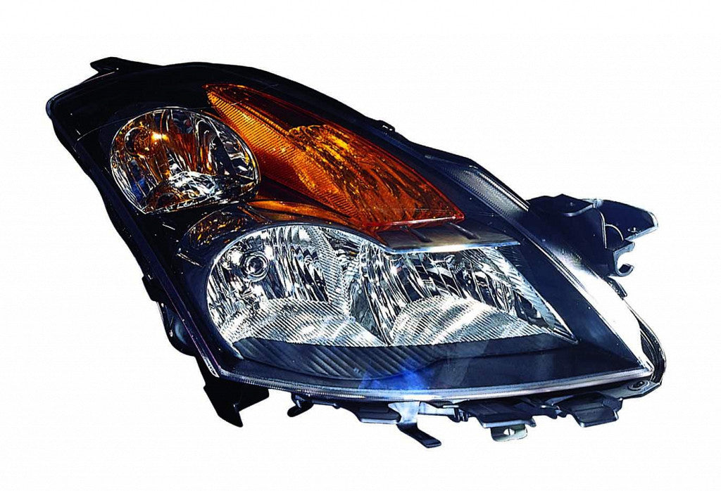 Head Lamp Passenger Side Halogen Black Housing For Nissan - NI2503166V