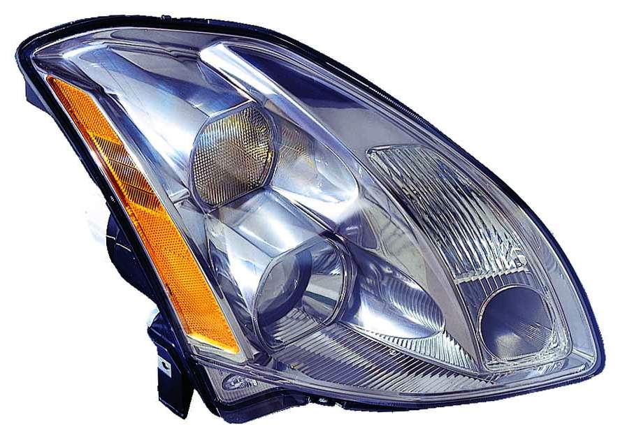 Head Lamp Passenger Side Halogen High Quality For Nissan - NI2503183