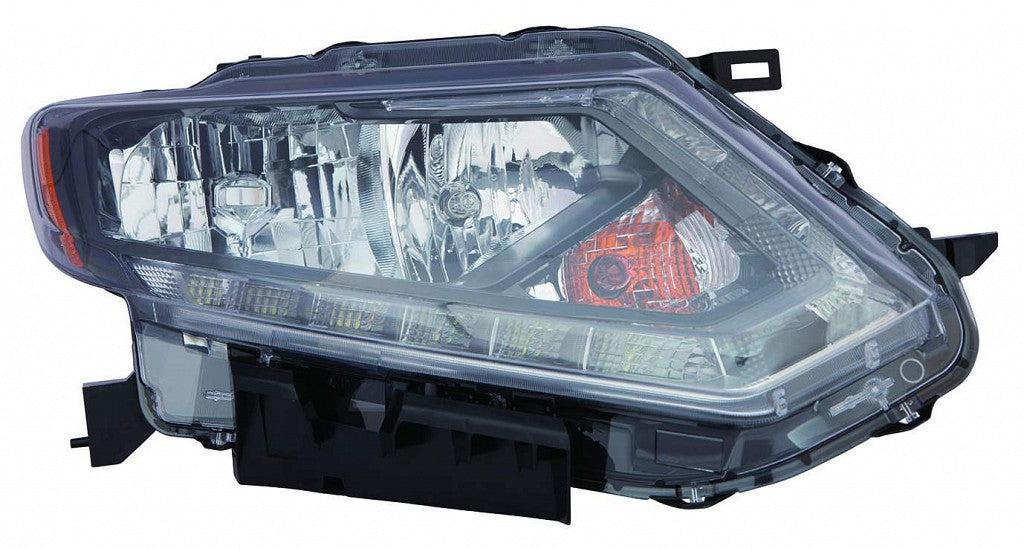 Head Lamp Passenger Side Halogen Usa Built With Led Drl High Quality For Nissan - ni2503226