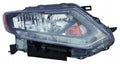 Head Lamp Passenger Side Halogen Usa Built With Led Drl For Nissan - NI2503226U