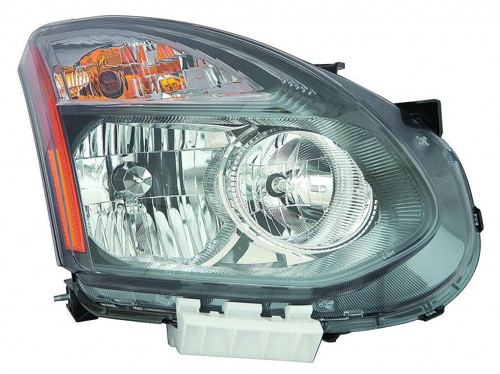 Head Lamp Passenger Side Halogen With Black Bezel Select Japan Built High Quality For Nissan - ni2503231