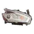 Head Lamp Passenger Side Halogenreturn Restricted - Final Sale - No Warranty Coverage For Nissan - NI2503232V