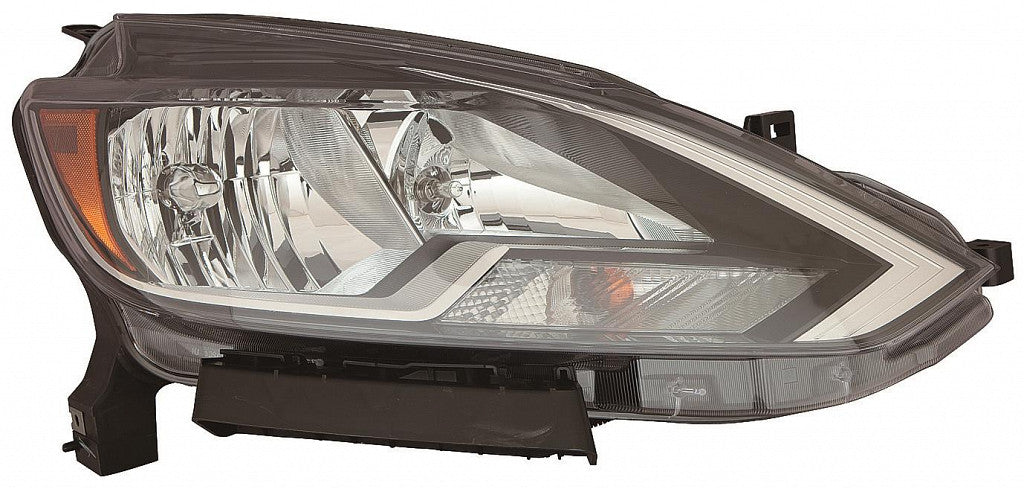 Head Lamp Passenger Side Halogen For Nissan - NI2503244V