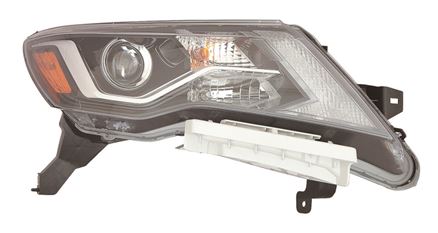 Head Lamp Passenger Side Halogen Capareturn Restricted - Final Sale - No Warranty Coverage For Nissan - NI2503252C