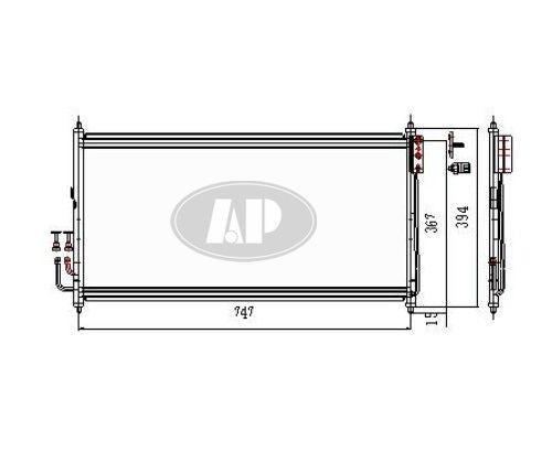 Condenser (3248) For Nissan - NI3030153
