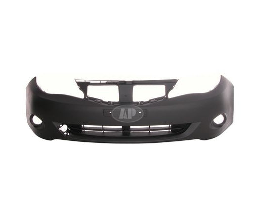 Bumper Front Primed Without Lower Lip With Round Fog (Impreza/Wrx) For Subaru - SU1000158