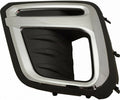 Fog Lamp Bezel Front Driver Side Chrome/Textured Black Use With Led Fogs Touring Model For Subaru - SU1038120