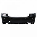Bumper Rear Upper Primed Ptm Lower Textured With Park Assist Sensor Capa For Subaru - SU1100182C