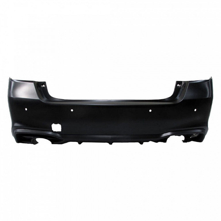 Bumper Rear Upper Primed Ptm Lower Textured With Park Assist Sensor Capa For Subaru - SU1100182C