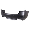 Bumper Rear Primed Ptm With Textured Lower With Park Assist Sensor Capa For Subaru - SU1100200C