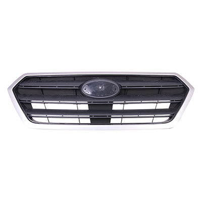 Grille Matte Dark Gray With Silver Gray Moulding For Subaru - SU1200161