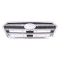 Grille Painted Silver Gray With Chrome Moulding For Subaru - SU1200162