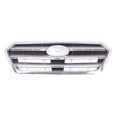 Grille Painted Silver Gray With Chrome Moulding For Subaru - SU1200162