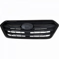 Grille Front Matte Black With Black Molding Without Emblem For Subaru - SU1200179