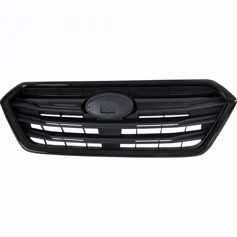 Grille Front Matte Black With Black Molding Without Emblem For Subaru - SU1200179