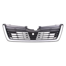 Grille Matte Black With Silver Moulding Base/Premium Model For Subaru - SU1200187