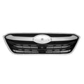 Grille Front Gloss Silver With Chrome Molding Without Emblem Exclude Wilnerness For 2.5L For Subaru - SU1200189