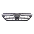 Grille Front Matte Black With Chrome Molding Without Emblem 2.4 Turbo For Subaru - SU1200193