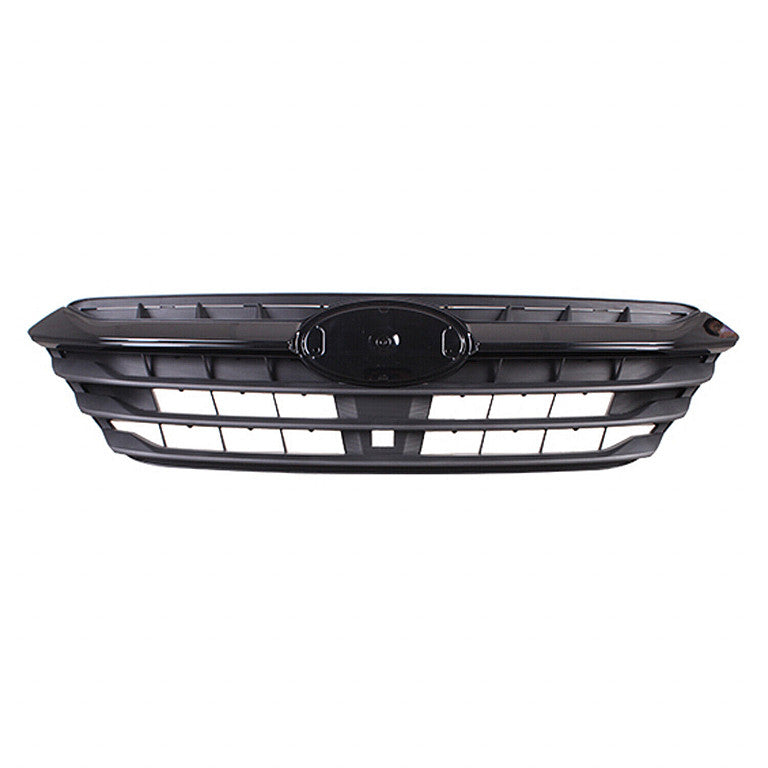 Grille Front Matte Black With Black Molding Without Emblem For 2.5 Sprt Sdn For Subaru - SU1200195
