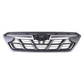 Grille Front Black With Upper Argent Molding With Black Insert Trip Without Emblem For 2.0 For Subaru - SU1200196