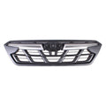 Grille Front Black With Upper Argent Molding With Chrome Insert Strip Without Emblem For 2.5 For Subaru - SU1200197