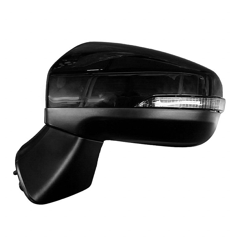 Door Mirror Driver Side Power Black Cap Htd With Signal For Subaru - SU1320148