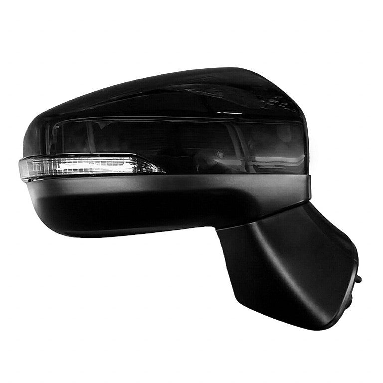 Door Mirror Passenger Side Power Black Cap Htd With Signal For Subaru - SU1321148