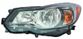 Head Lamp Driver Side Halogen Crosstrek Frontom 9/13 High Quality For Subaru - su2502154