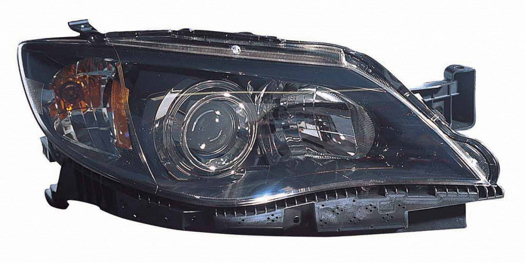 Head Lamp Passenger Side Black Halogen High Quality For Subaru - su2503125