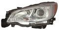 Head Lamp Passenger Side Halogen With Chrome Bezel 2.5I Model High Quality For Subaru - su2503151