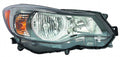 Head Lamp Passenger Side Halogen Crosstrek Frontom 9/13 Capa For Subaru - SU2503154C