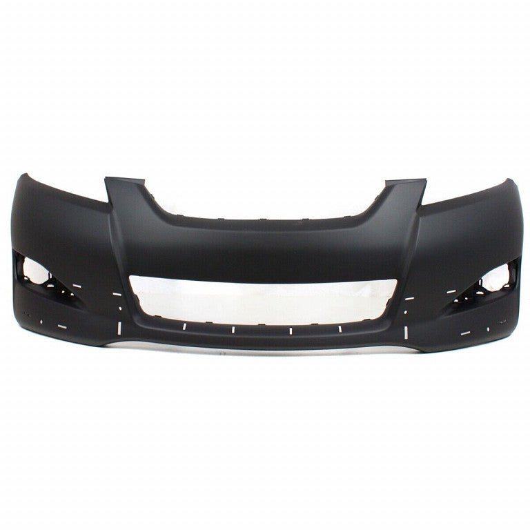 Bumper Front Primed With Spoiler Hole For Toyota - TO1000345