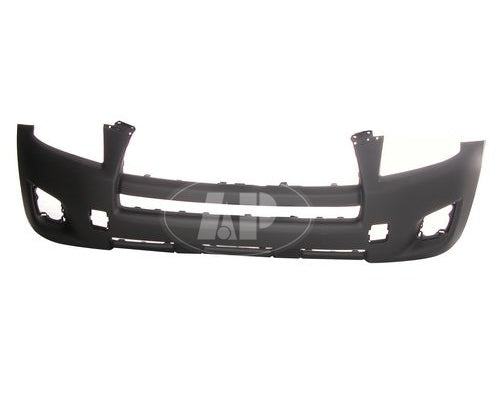 Bumper Front Primed Without Flare Hole Base Model For Toyota - TO1000349U