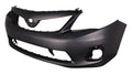 Bumper Front Primed Ce/Le Capa For Toyota - TO1000372C
