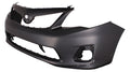 Bumper Front S/Xrs Model With Spoiler Hole Primed Capa For Toyota - TO1000373C