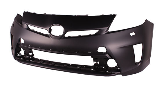 Bumper Front Primed With Washer Hole Capa For Toyota - TO1000393C
