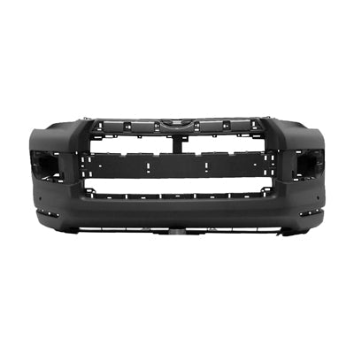 Bumper Front Primed Limited/Sr5 Model With Sensor Hole/Chrome For Toyota - TO1000407