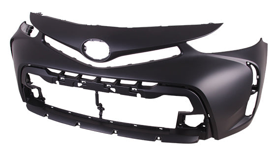Bumper Front Primed Capa For Toyota - TO1000410C