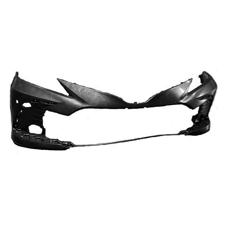 Bumper Front Primed With Park Assist Sensor For Le And Xle Models For Toyota - TO1000467