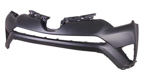 Bumper Upper Front Primed North America Built Without Sensor Hole For Toyota - TO1014105