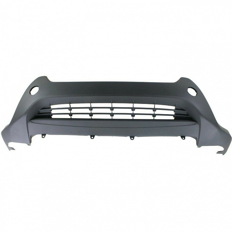 Bumper Lower Front Le Model Without Chrome Strip Holes Textured For Toyota - TO1015108