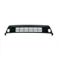 Grille Lower Partial Primed Black With Chrome Mldg With Fog Lamp Hole Prius Plug In For Toyota - TO1036139