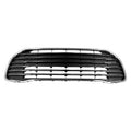 Grille Front Lower Gray With  Chrome Outer Molding Without Sensor For Toyota - TO1036179